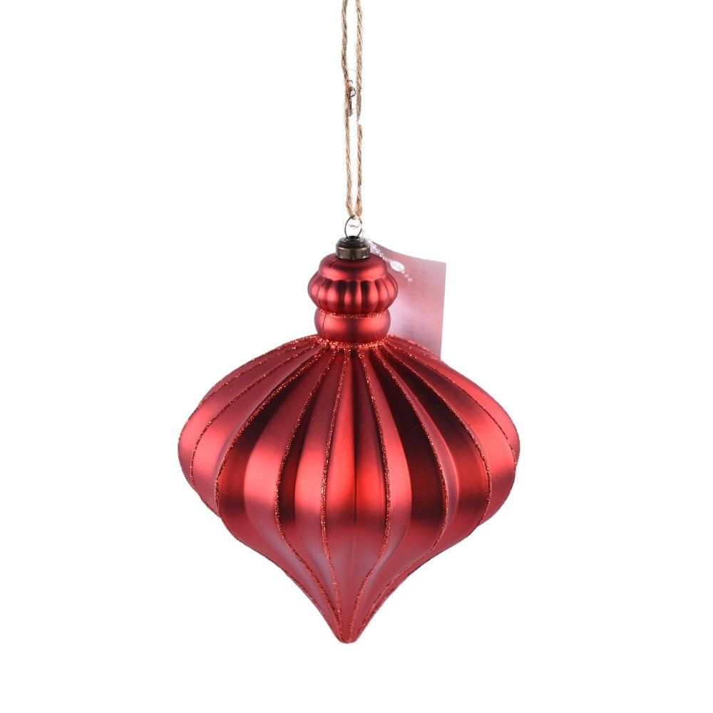 Esfera Remate Roja 7"