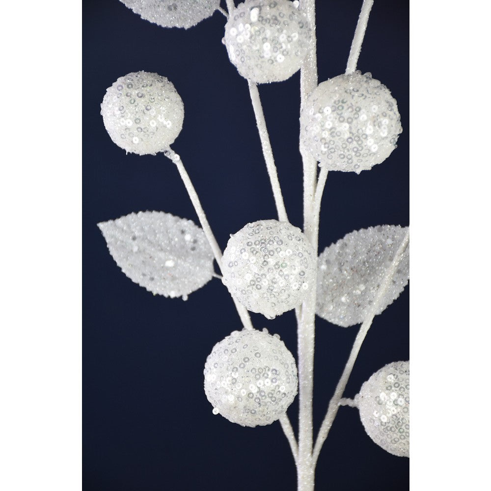 Vara con Aplicaciones Blanca