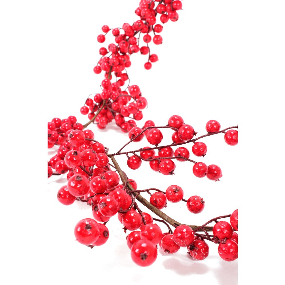 Guirnalda Berry Roja 6'
