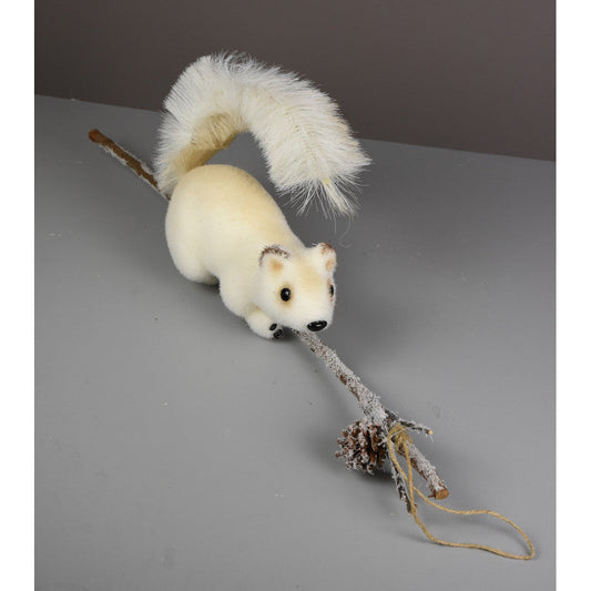 Ardilla Ivory en Rama 75 cm