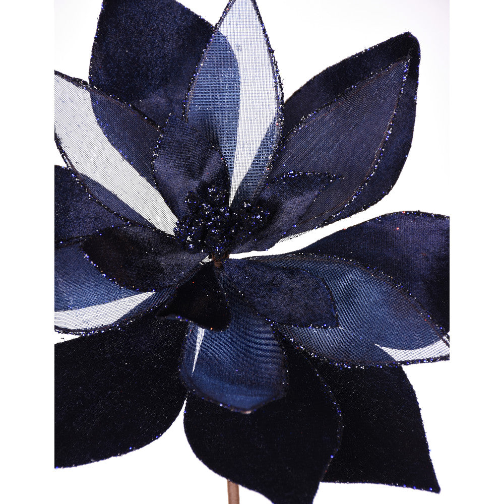 Nochebuena Azul Marino