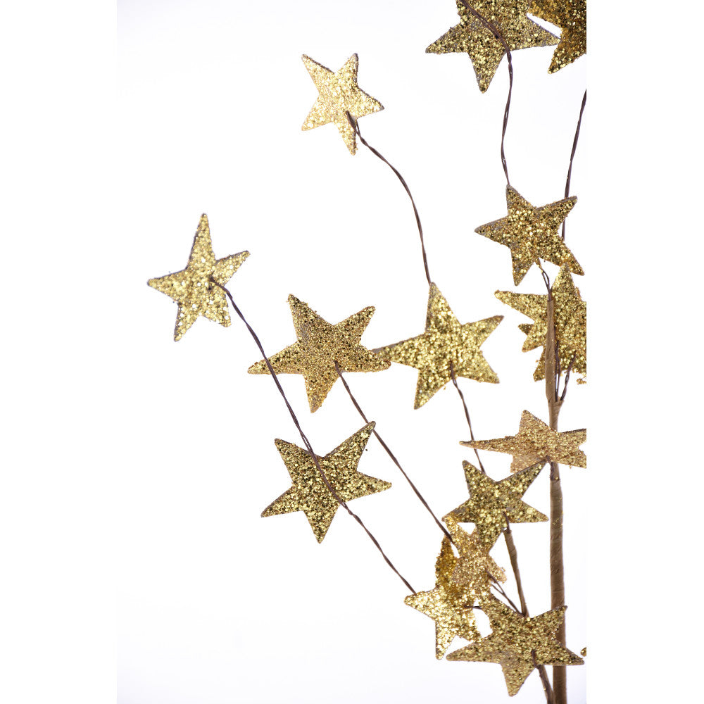 Vara con estrellas doradas