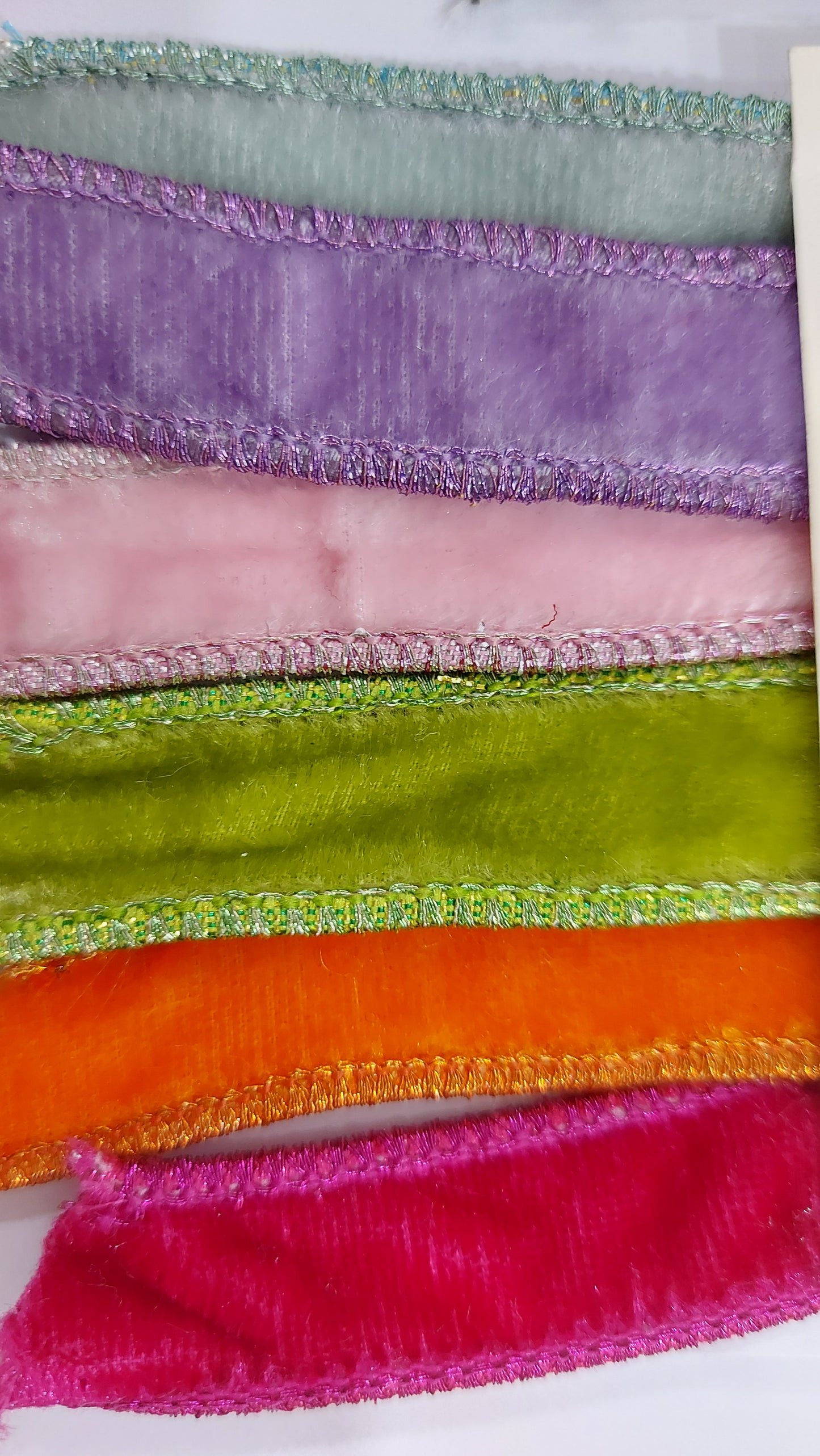 Listón Terciopelo Celeste 0.75"x10'