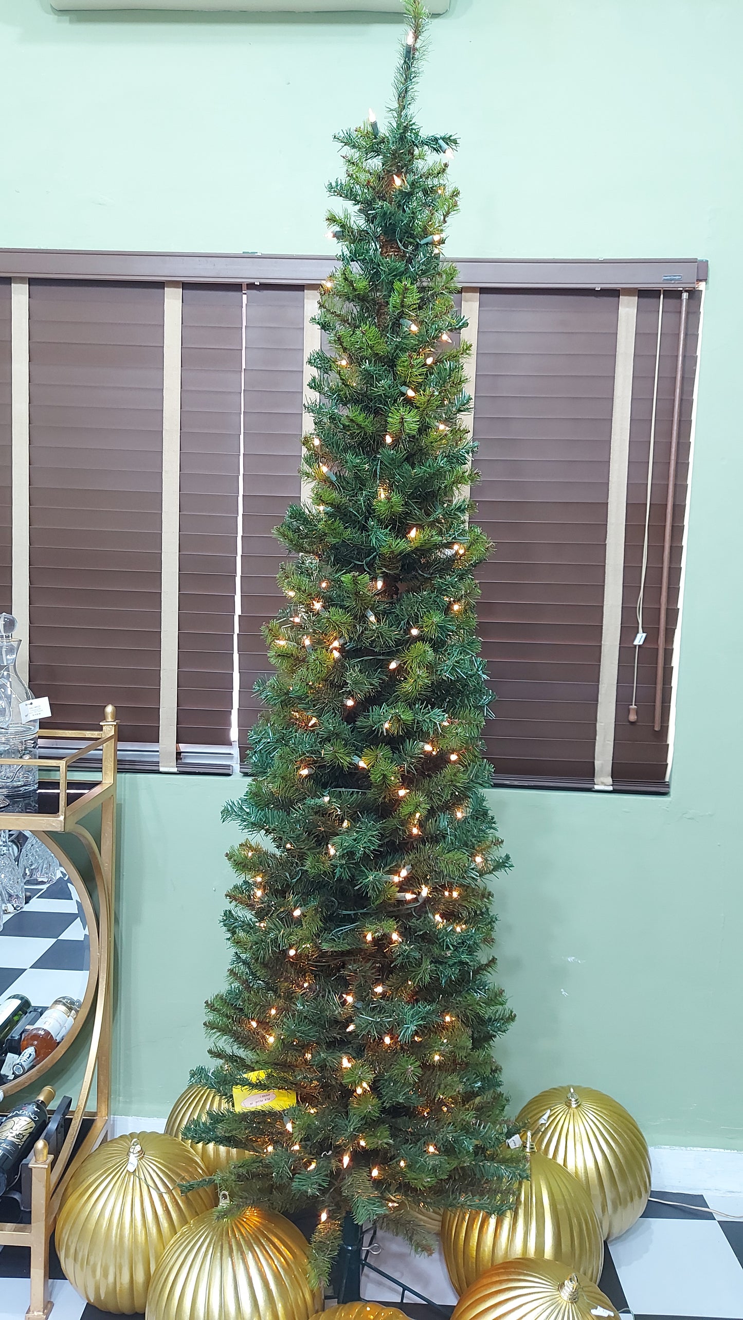 Pino Pencil Verde Darwin con Luz 7.5'