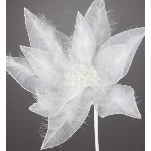 Nochebuena Blanca 22"