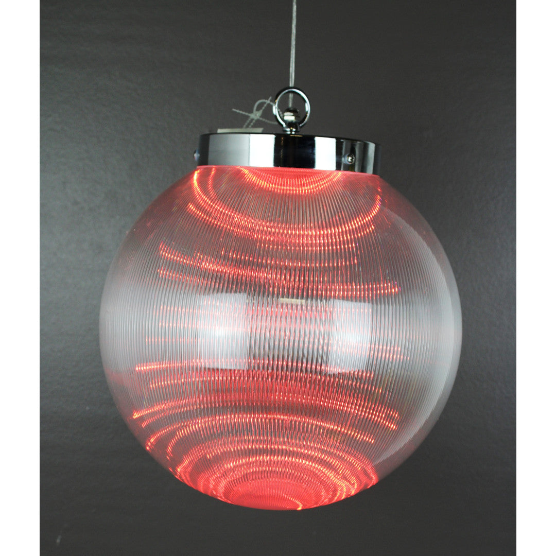 Esfera c/luz Roja 12"