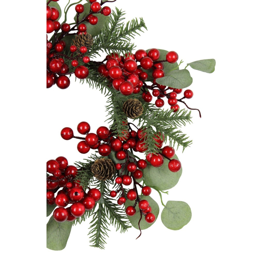 Corona Berry/Eucalipto 6"