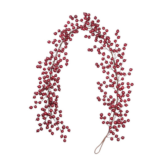 Guirnalda Berry Burgundy 5'