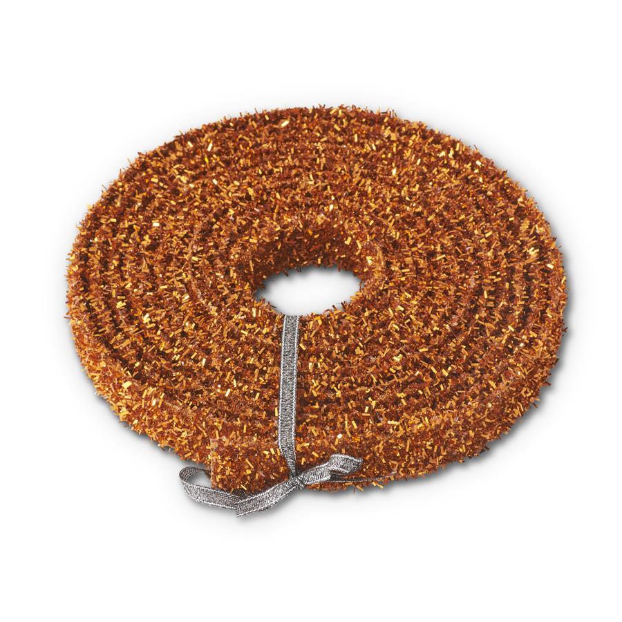 Cinta de Oropel Naranja 4.5 mt