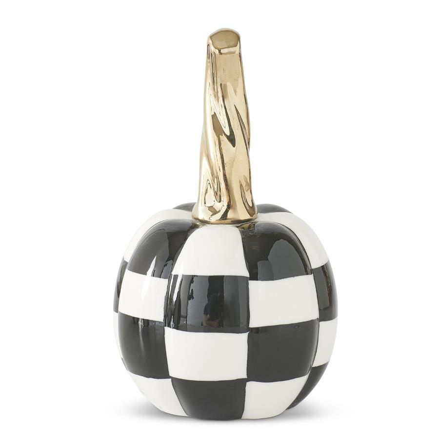 Calabaza Cuadros B/N