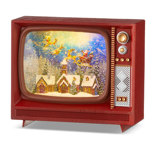 Caja de Nieve Musical TV 9.75"