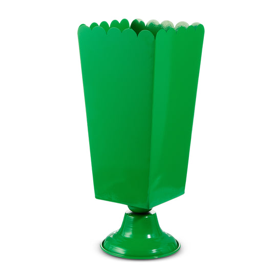 Base Metal con Pedestal Verde
