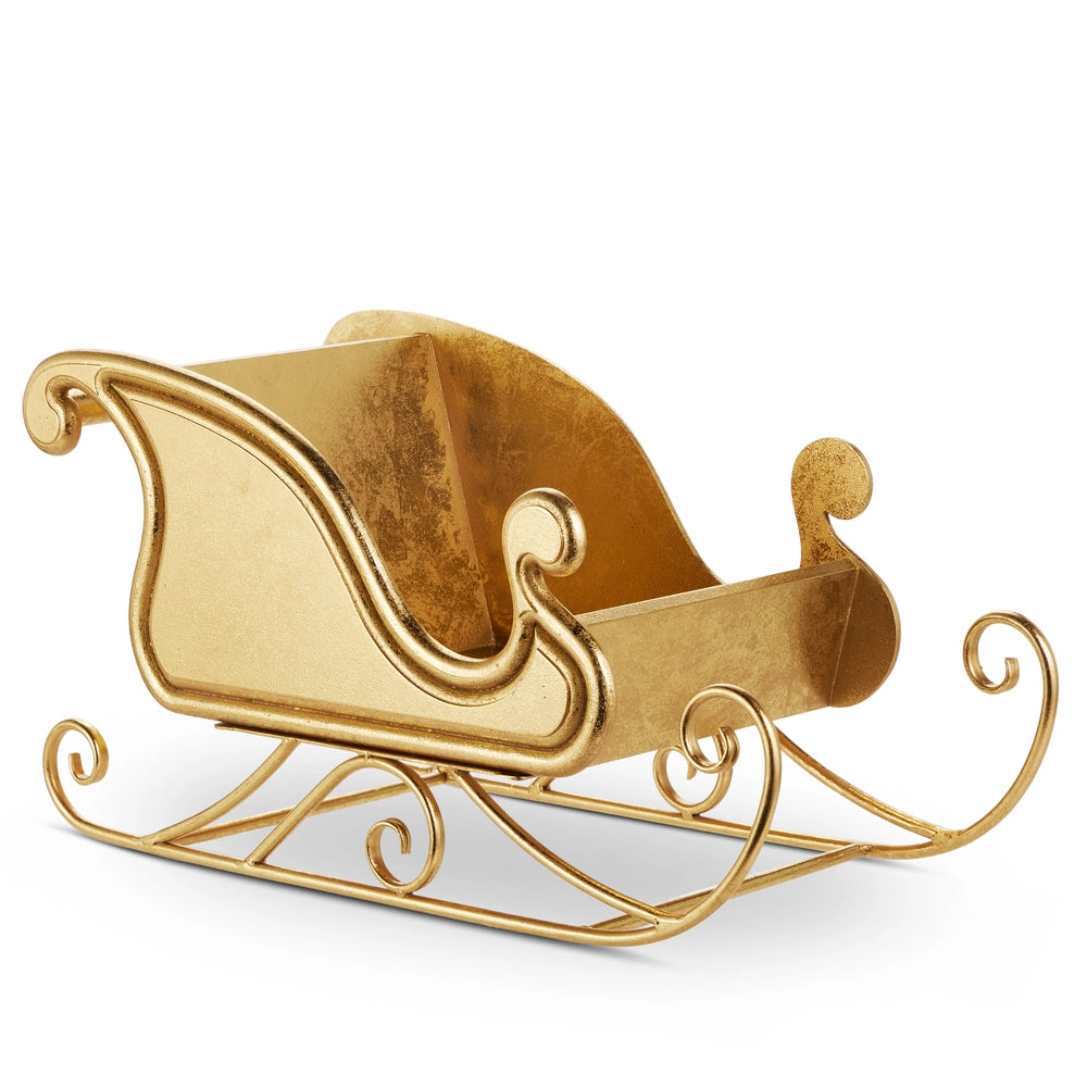 18" Gold Sleigh