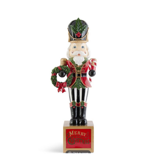 Cascanueces caja Merry Christmas 49"