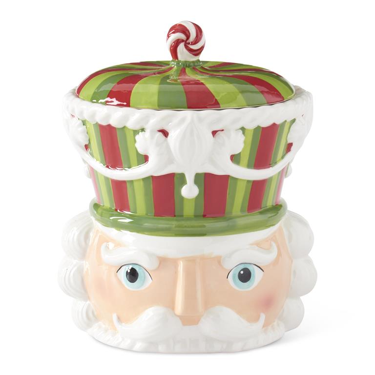 Cookie Jar Cara Cascanueces 12.75"