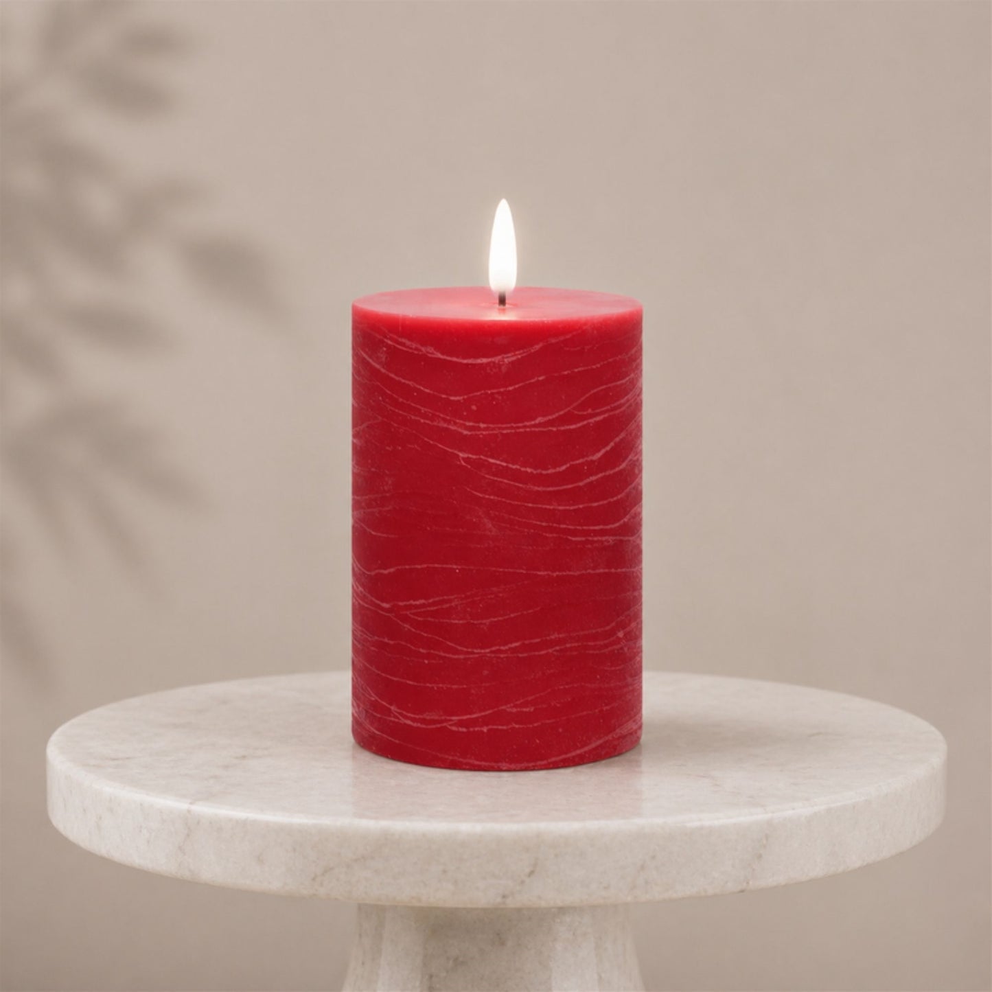 Vela de Pilas FIA roja 4"