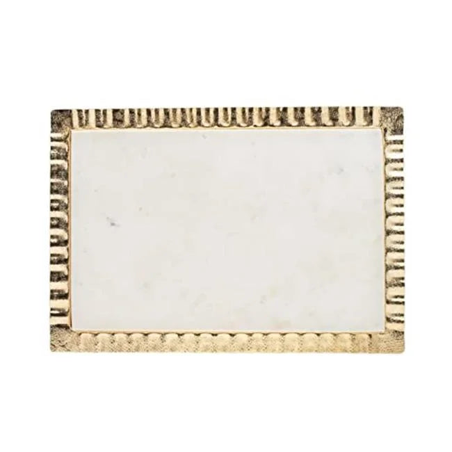 Plato para servir Mármol 16x12"