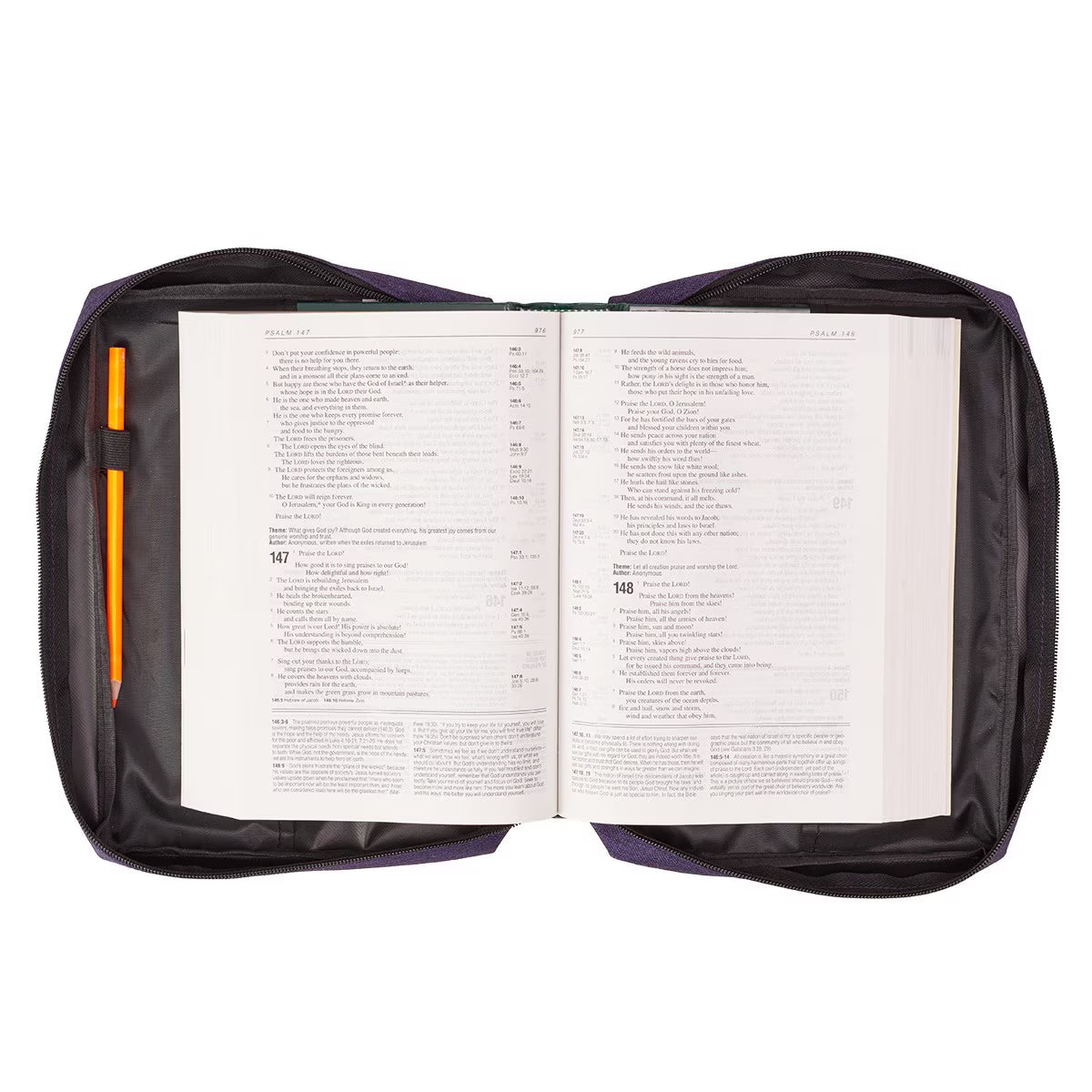 Funda para Biblia Morada