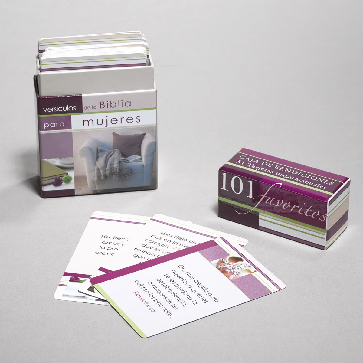 Tarjetas: 101 Versículos favoritos para Mujeres
