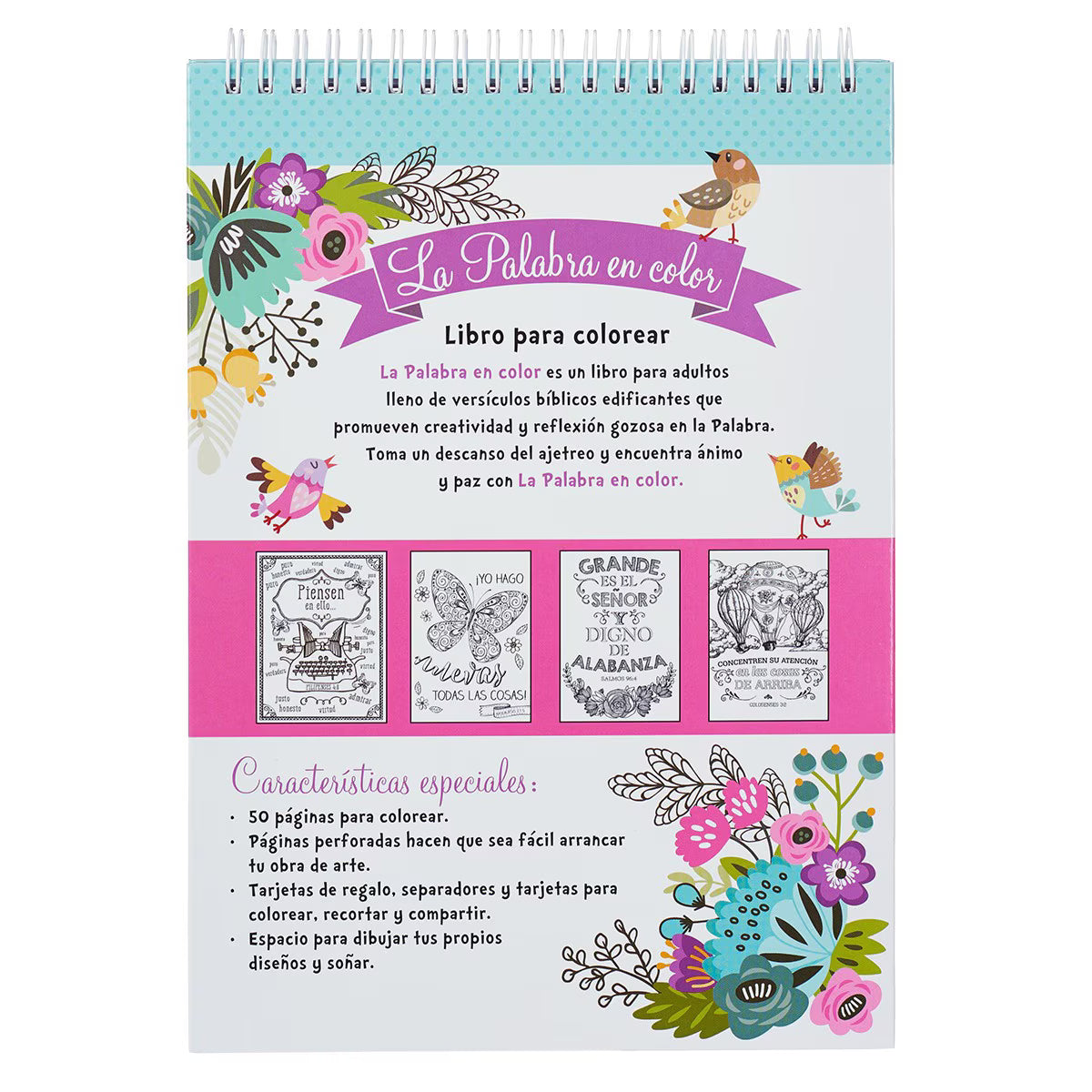 Libro para Colorear: La palabra en color