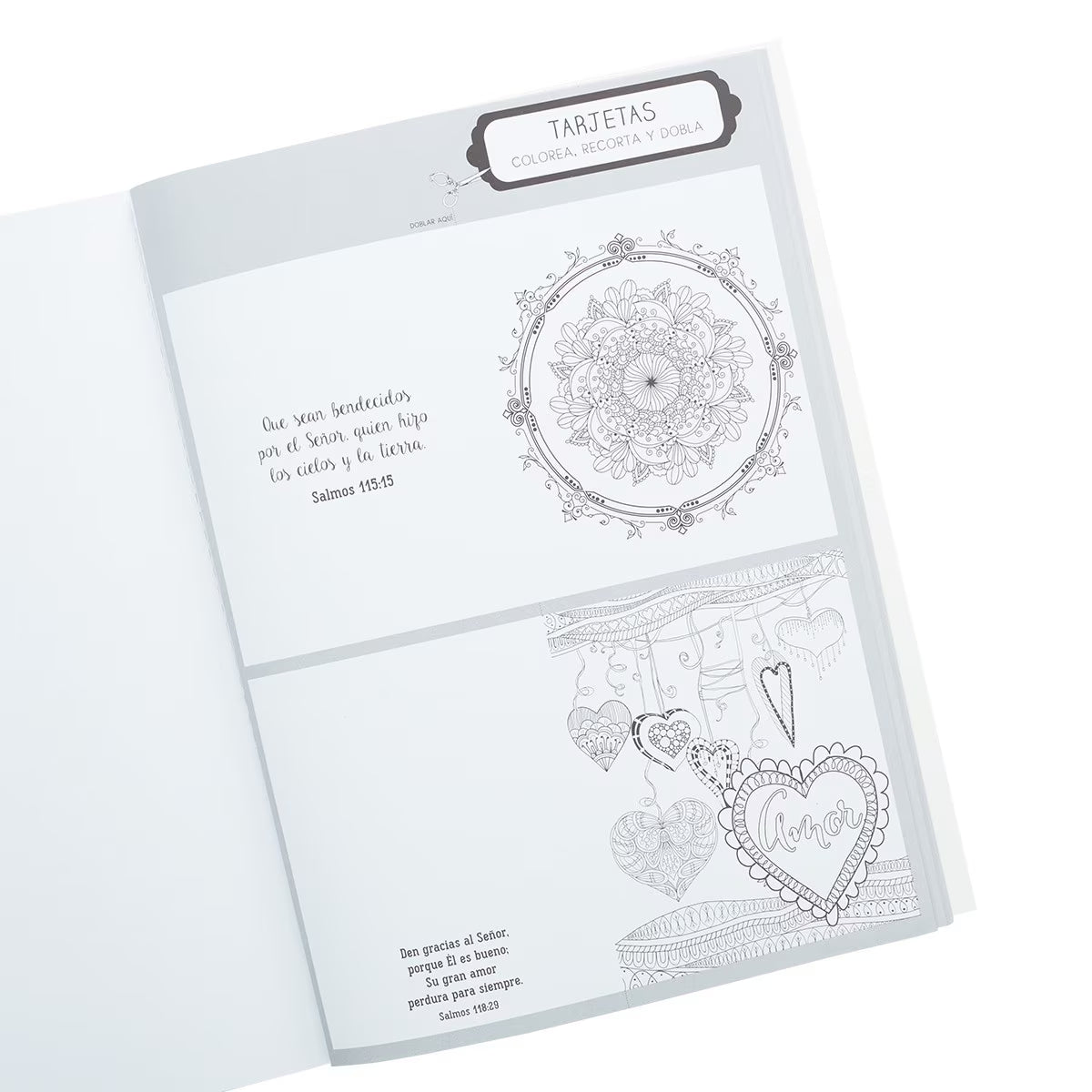 Libro para Colorear: Salmos en color