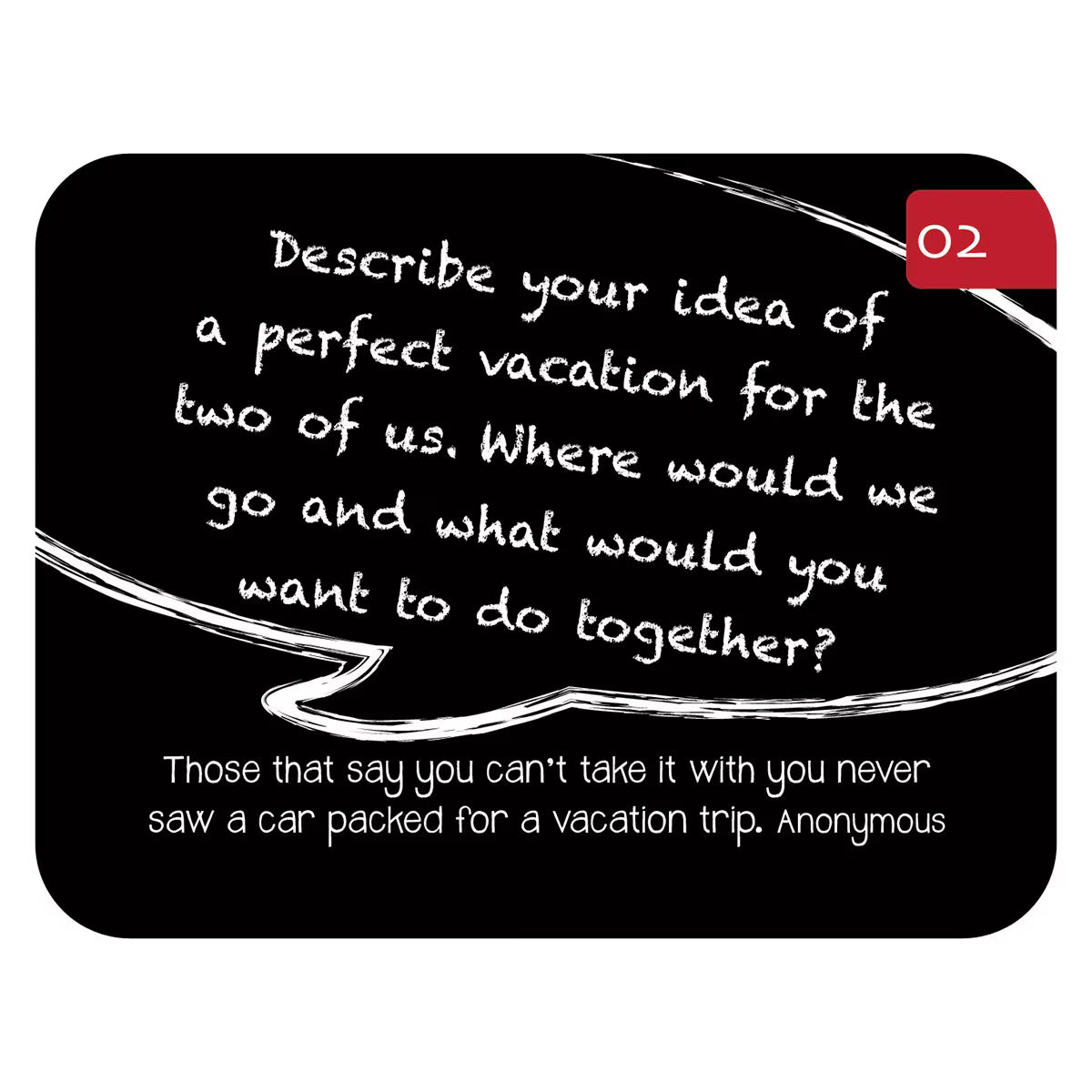 Tarjetas: 88 CONVERSATIONS husband & wife