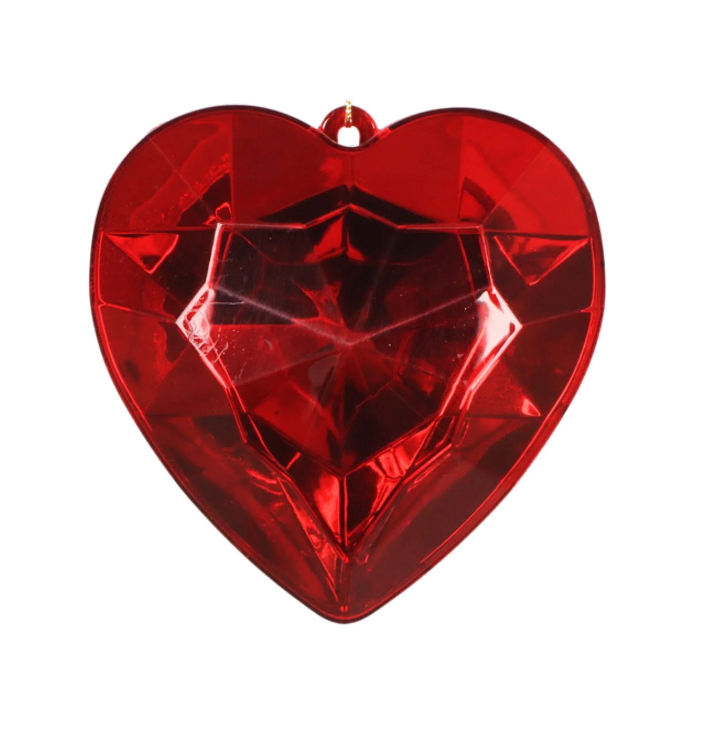Gema Corazón Rojo 6"