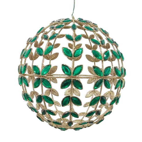 Esfera Globo terráqueo de piedras preciosas