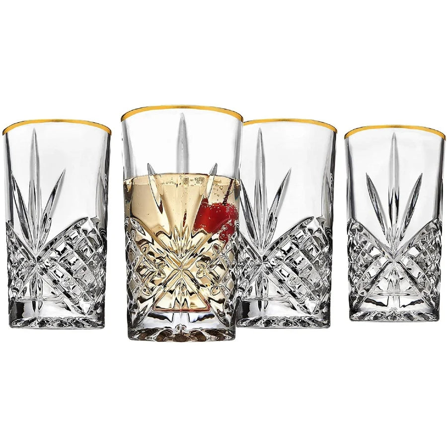 Vasos Dublin Highball Gold S/4