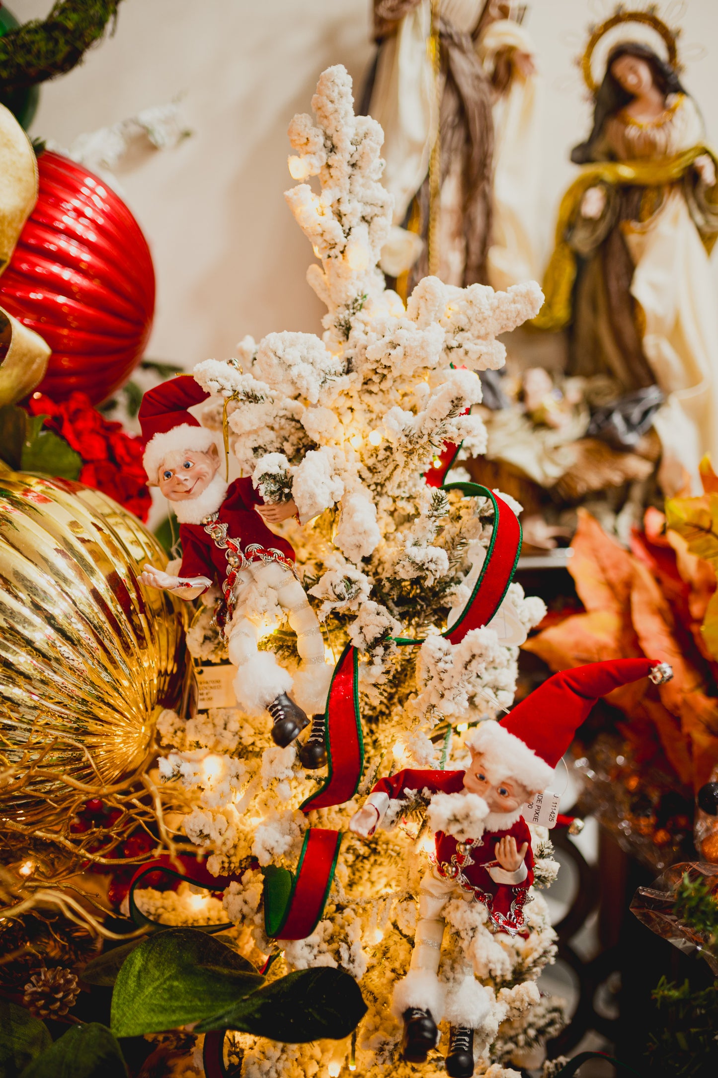 Pino Flocked 4' Slim