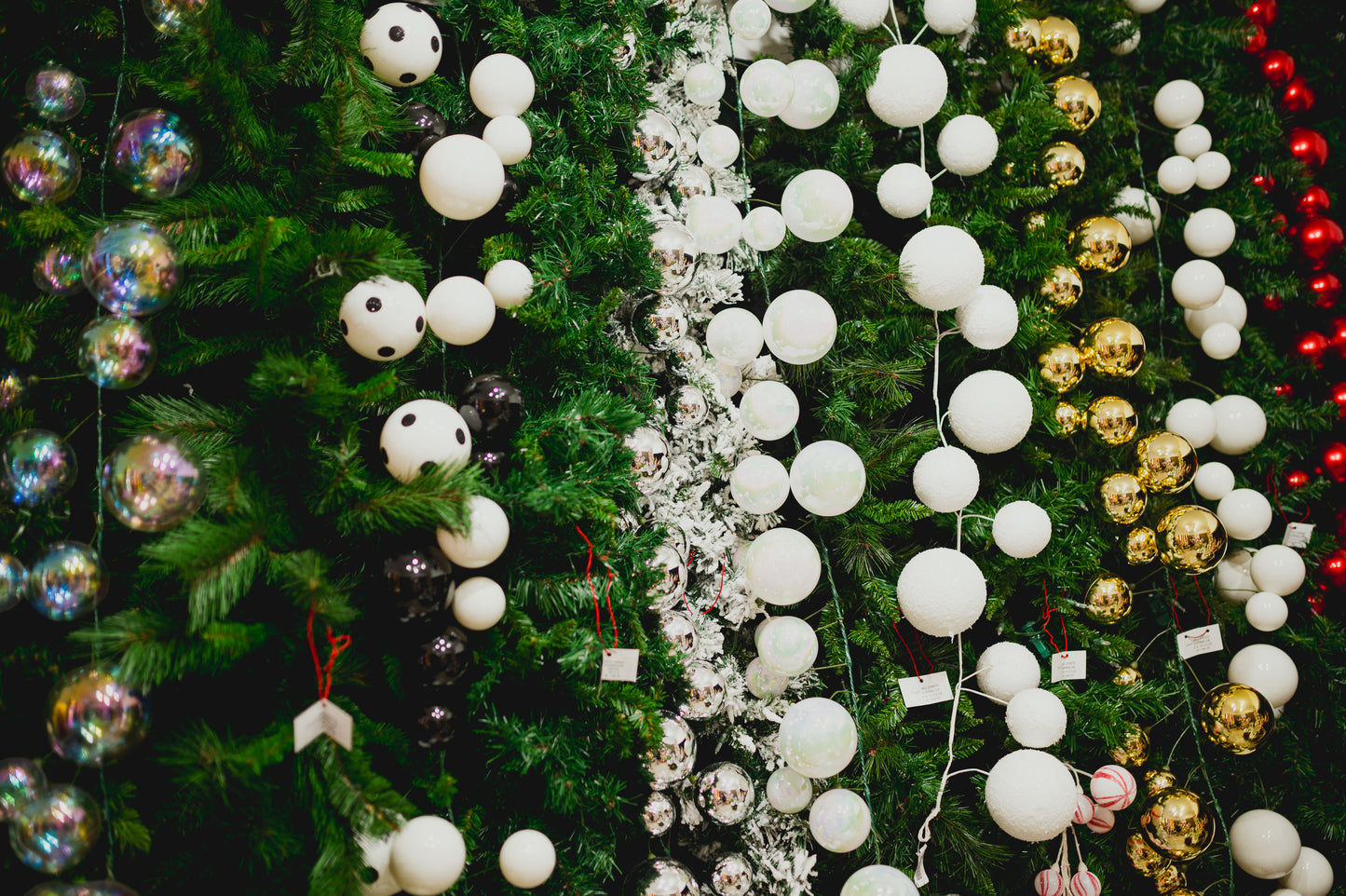 Guirnalda Esferas Iridescentes