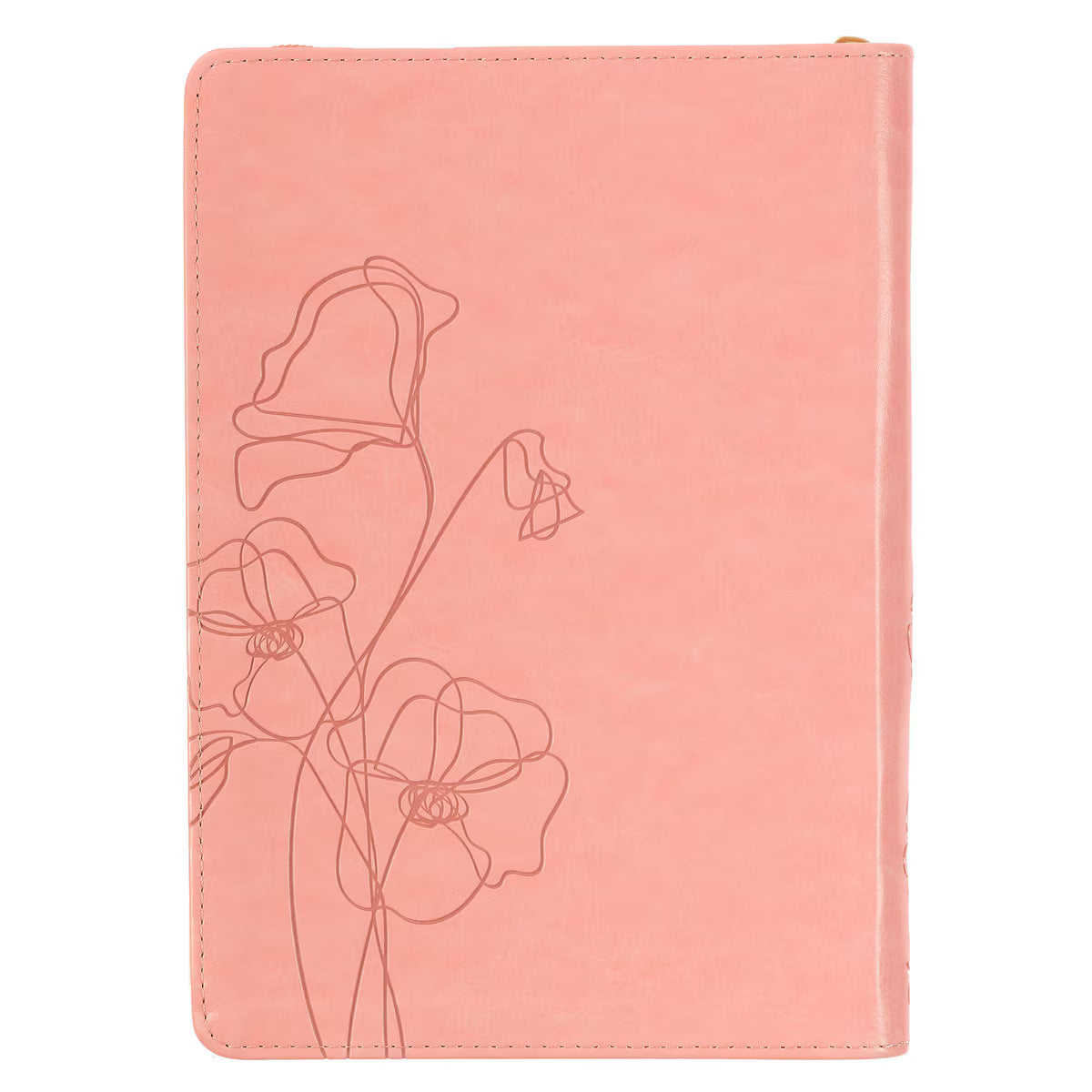 Journal con zipper "His mercy never fails"