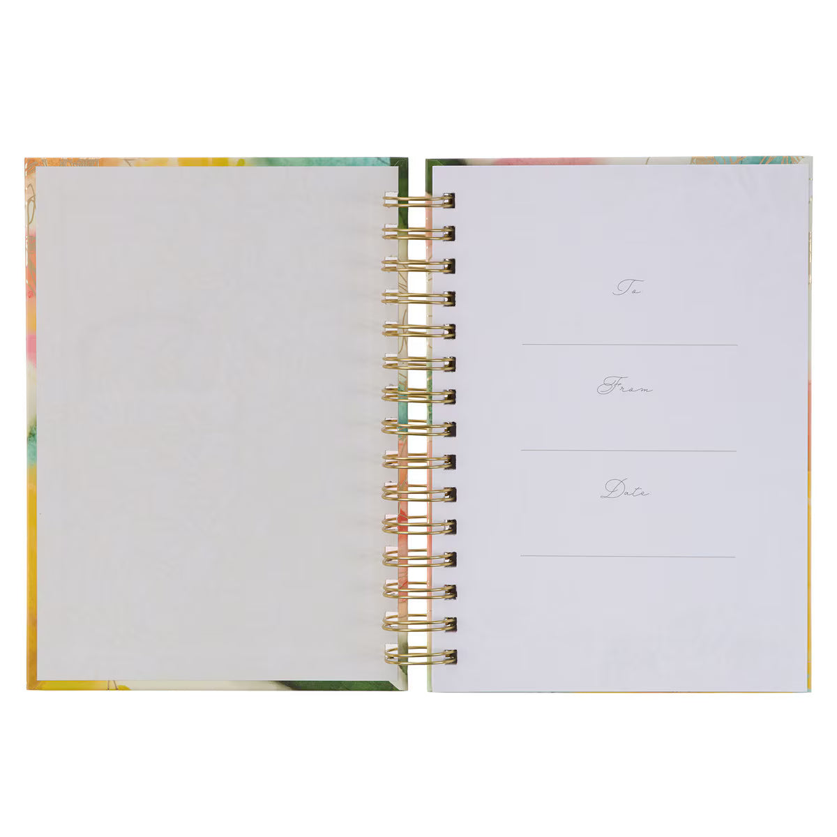 Journal espiral Acuarelas