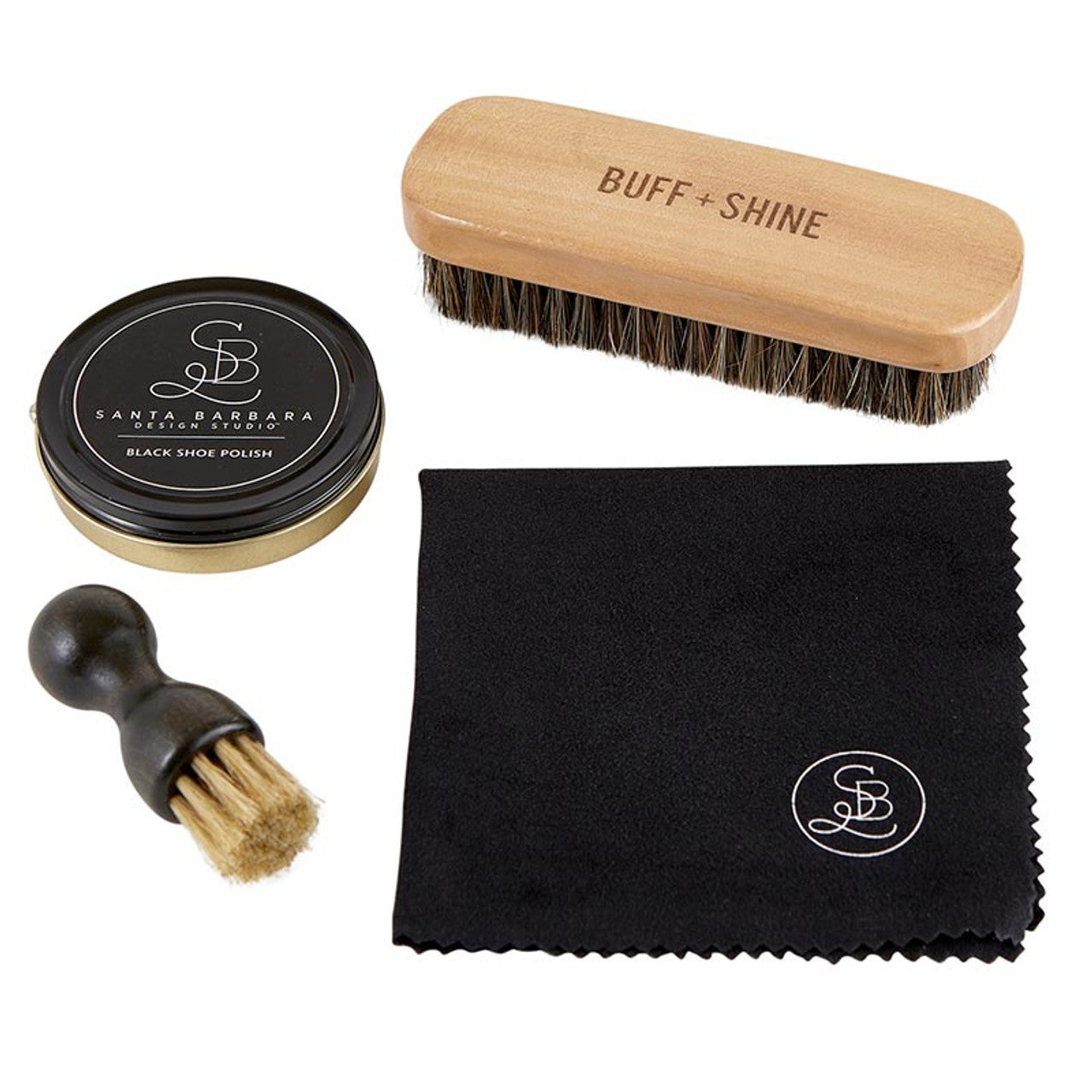 Shoe Shine Brush S/4 Kit de Regalo