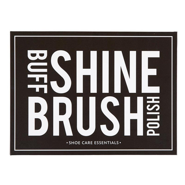 Shoe Shine Brush S/4 Kit de Regalo
