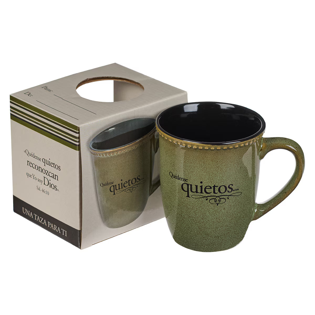 Taza "Quédense Quietos"
