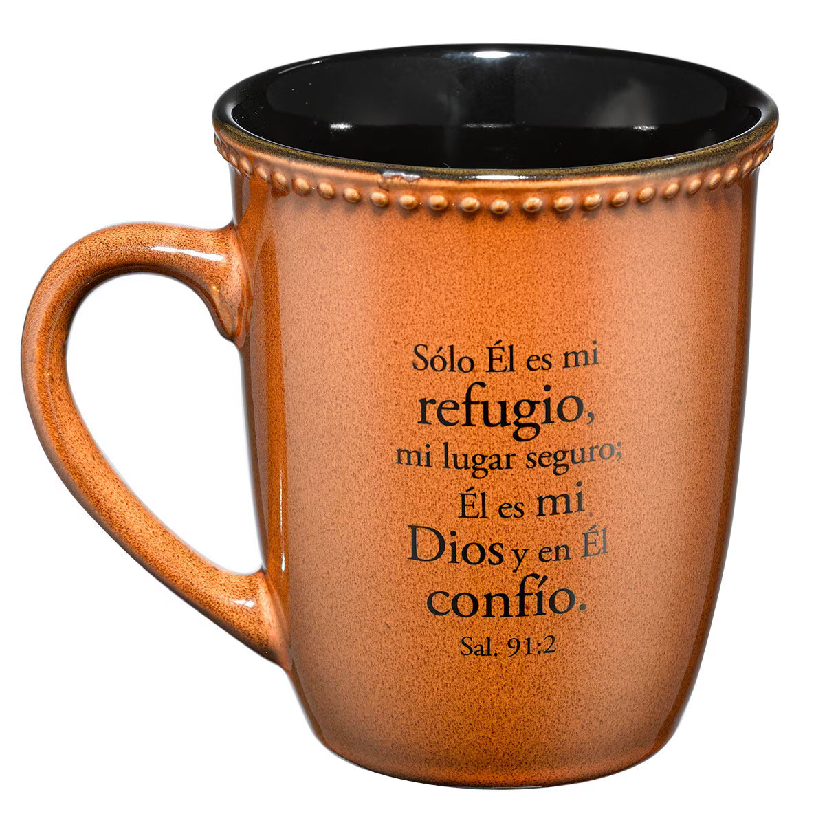 Taza "Él es mi refugio"