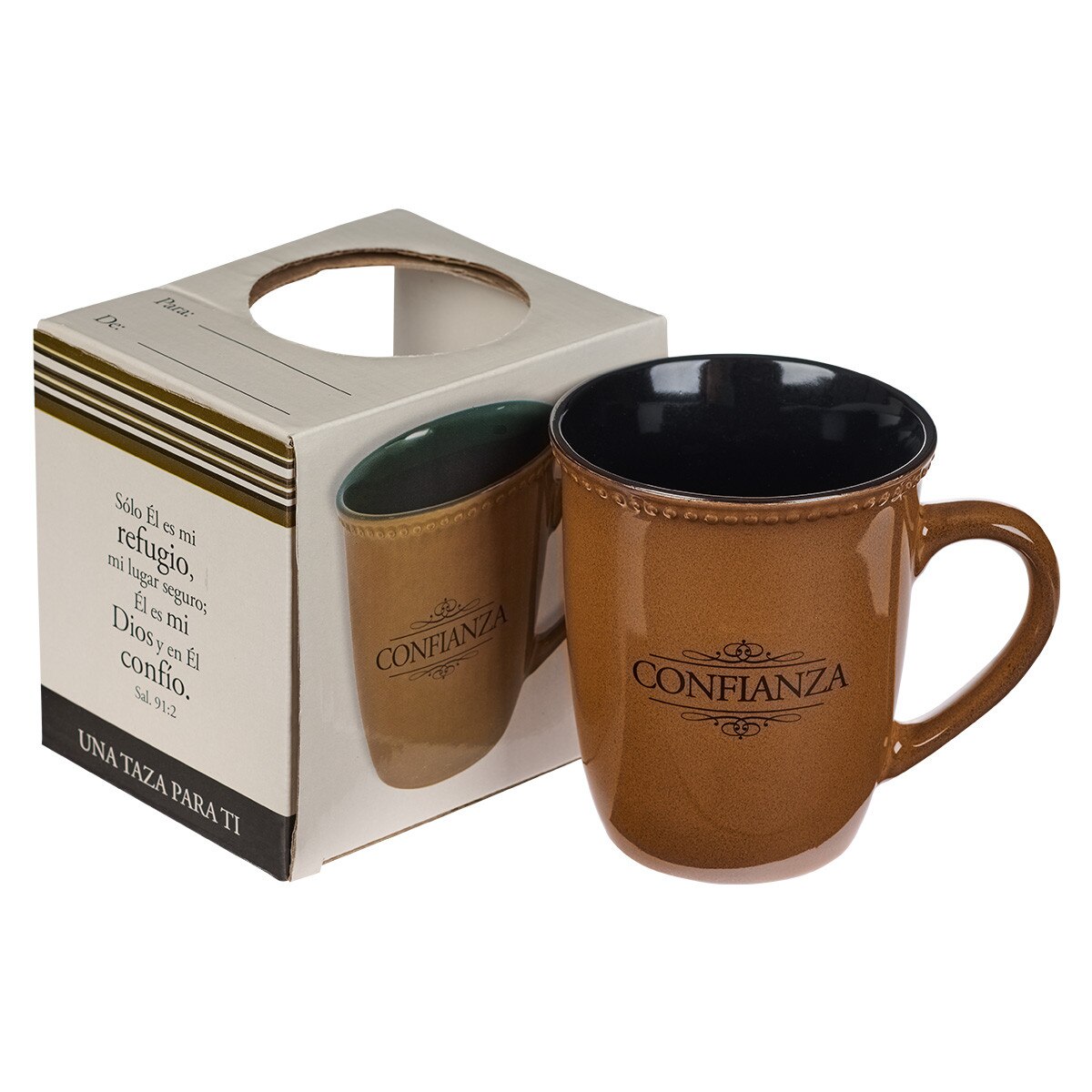 Taza "Él es mi refugio"