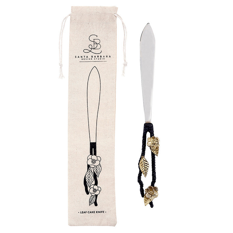 Cuchillo para Pastel Flores