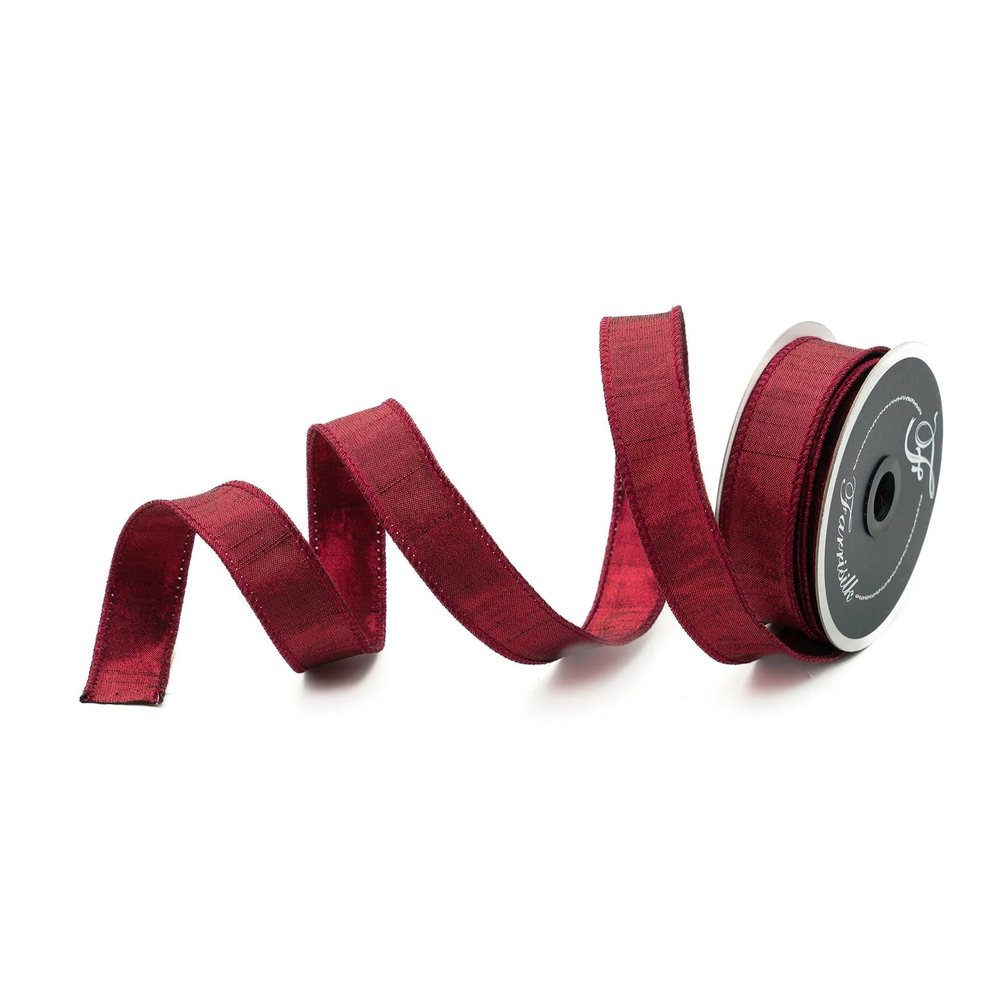 Listón Brilloso Rojo Oscuro 1"x10yd