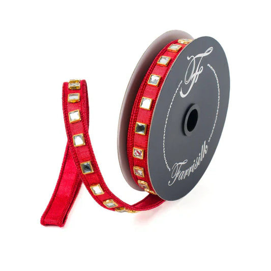 Listón Aplicaciones Rojo 0.75"x5yd