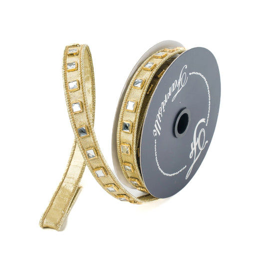 Listón Aplicaciones Dorado 0.75x5yd