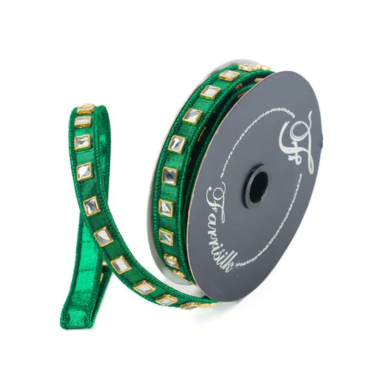 Listón Aplicaciones Verde 0.75"x5yd