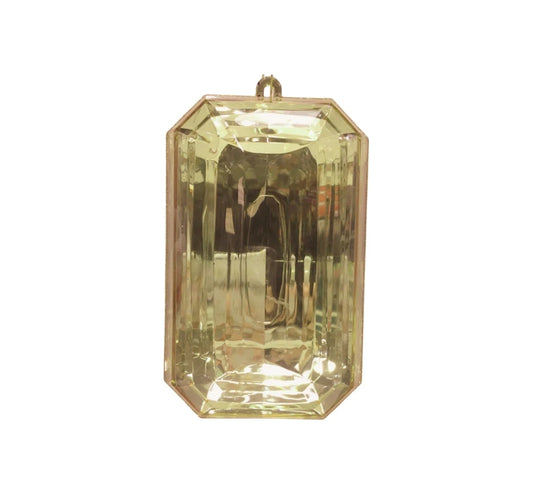 Gema rectangular Champagne