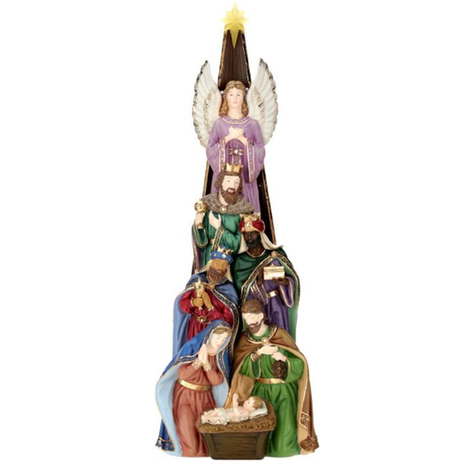 Nacimiento en Pino 24"