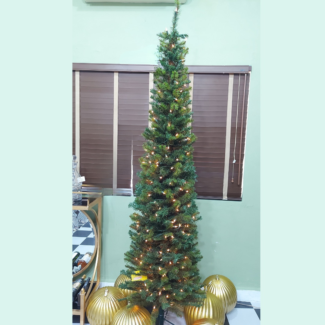 Pino Pencil Verde Darwin con Luz 7.5'