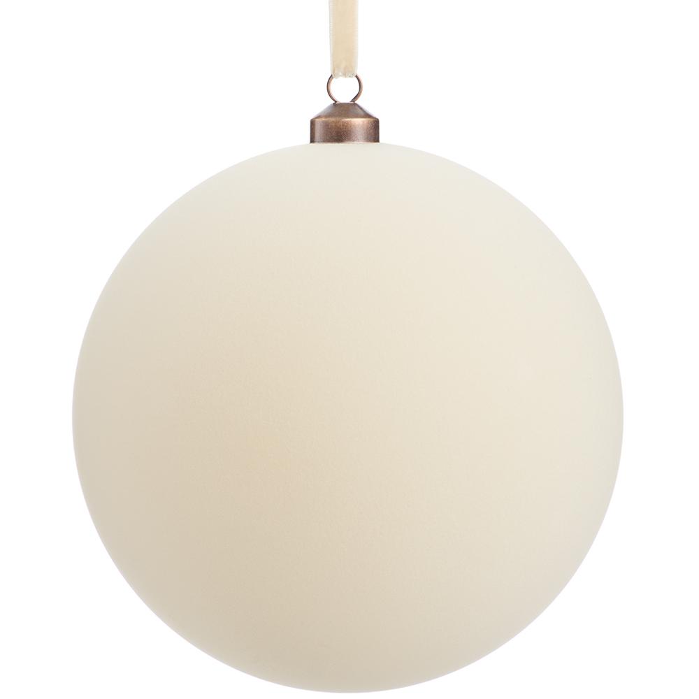 Esfera Decorativa Escarchada 8"