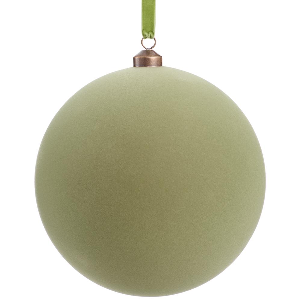 Esfera Decorativa Escarchada Jade 8"