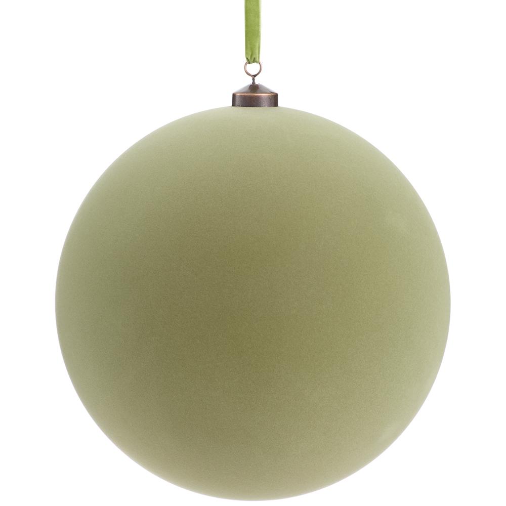 Esfera Decorativa Escarchada Jade 12"