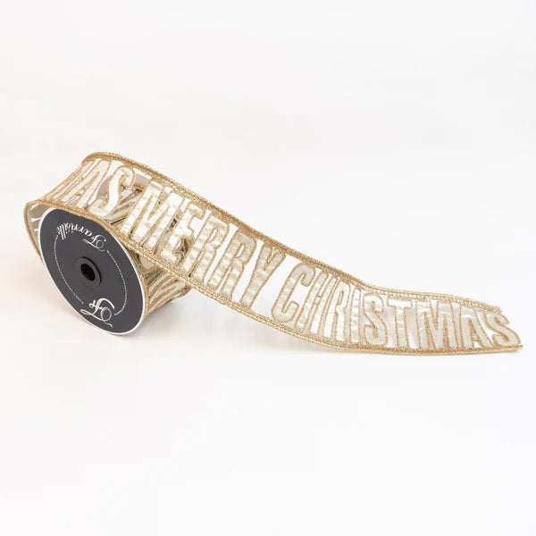 Listón Merry Christmas